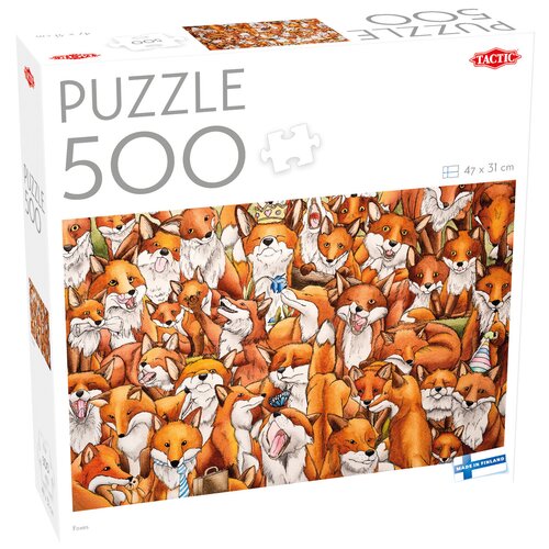 Puzzle TACTIC Lovers Lisy 59214 (500 elementów)