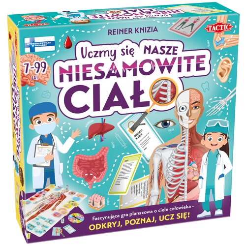 Gra planszowa TACTIC Nasze niesamowite ciało 60551