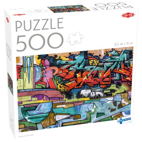 Puzzle TACTIC Lovers Sztuka uliczna graffiti 59225 (500 elementów)