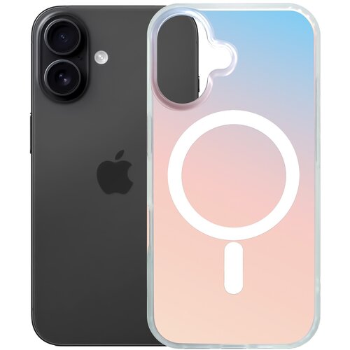Etui 3MK Rainbow GuardX MagCase do Apple iPhone 16 Wielokolorowy