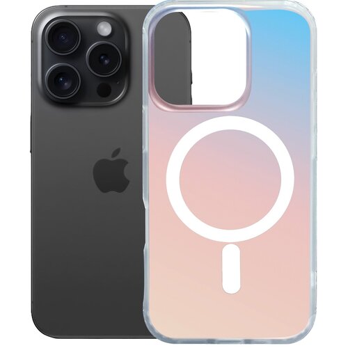 Etui 3MK Rainbow GuardX MagCase do Apple iPhone 16 Pro Wielokolorowy