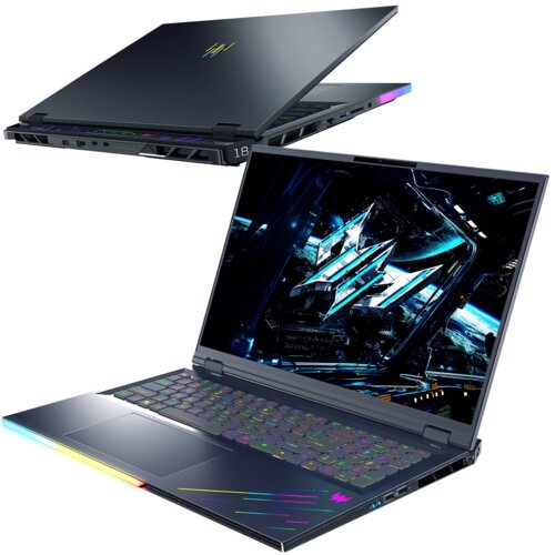 Laptop PREDATOR Helios 18 AI PH18-73-96ZE 18" IPS Ultra 9-275HX 192GB RAM 5TB SSD GeForce RTX5090 DLSS 4 Windows 11 Professional, Funkcje AI