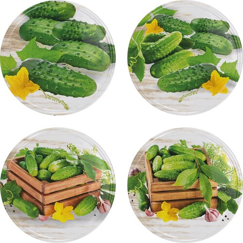 Zakrętka BROWIN 136813 Ogórki 10 cm (10 sztuk)