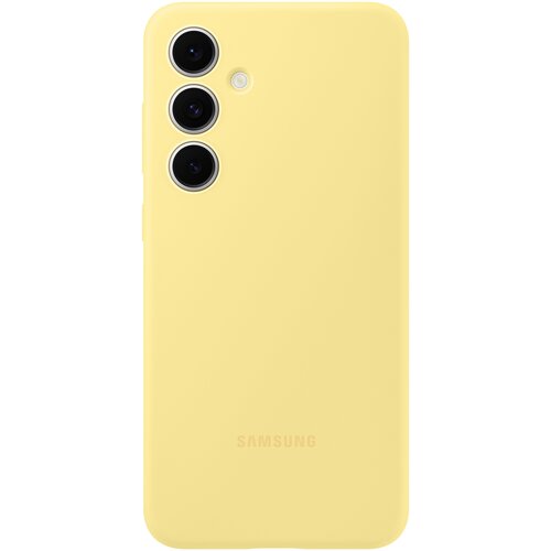 Etui SAMSUNG Silicone Case do Samsung Galaxy S24 FE Żółty EF-PS721CBEGWW