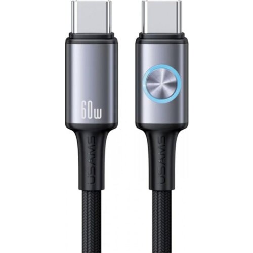 Kabel USB-C - USB-C USAMS Huan Series SJ752 60W 1.2 m Szary