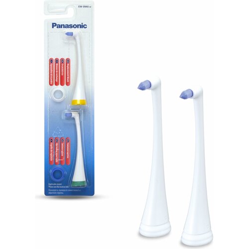Oryginalna końcówka szczoteczki PANASONIC EW 0940 (2 sztuki) (Czyszczenie trudno dostępnych miejsc)
