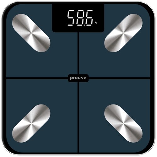 Waga łazienkowa PROOVE Smart Scale Balance Lite Niebieski