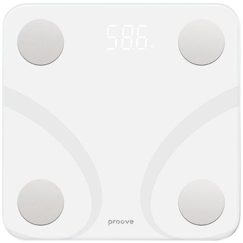 Waga łazienkowa PROOVE Smart Scale Balance Biały