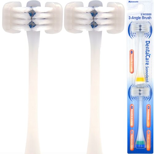 Oryginalna końcówka szczoteczki PANASONIC EW 0900 (2 sztuki) (Czyszczenie trudno dostępnych miejsc)