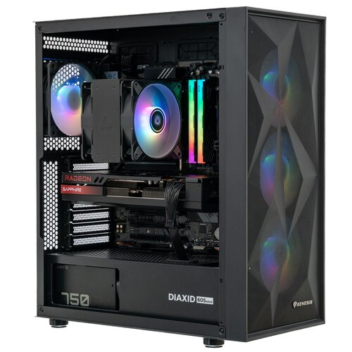 Komputer MAD DOG DIAXID605-A07DR32 R7-7800X3D 32GB RAM 1TB SSD Radeon RX7800XT Wi-Fi