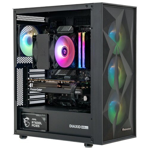 Komputer MAD DOG DIAXID605-A08DR32 R7-7800X3D 32GB RAM 1TB SSD Radeon RX7800XT Wi-Fi