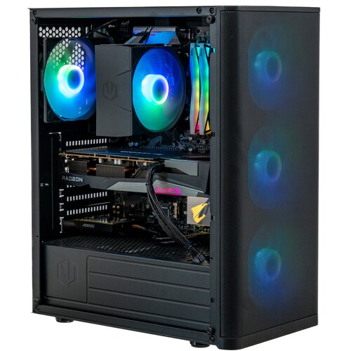 Komputer MAD DOG VENTUM200ARGB-A01DR16 R5-3600 16GB RAM 1TB SSD Radeon RX7600 Wi-Fi