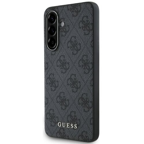 Etui GUESS 4G Metal Gold Logo do Samsung Galaxy A36 Czarny