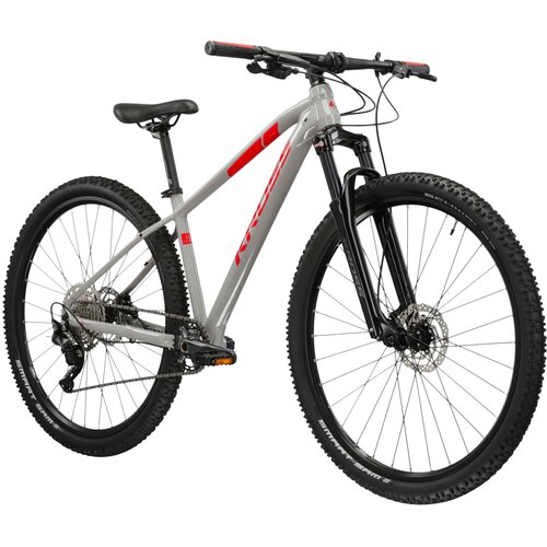 Rower górski MTB KROSS Level 4.0 M16 Guli 29 cali męski Szaro-czerwony