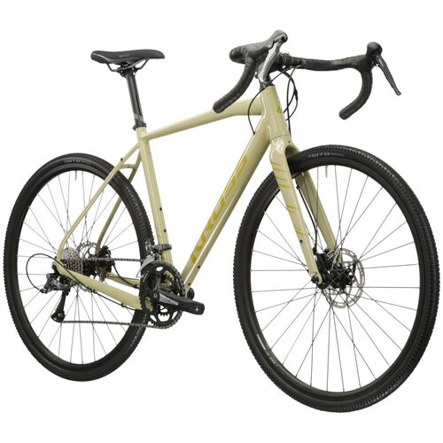 Rower gravel KROSS Esker 1.0 M21 28 cali męski Beżowo-złoty