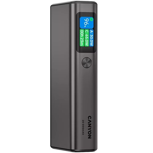 Powerbank CANYON OnPower 230 20000 mAh 130W Ciemnoszary