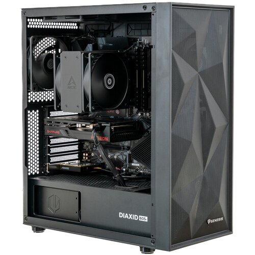 Komputer MAD DOG DIAXID605F-A09DB16 R5-3600 16GB RAM 1TB SSD Radeon RX6600 Wi-Fi