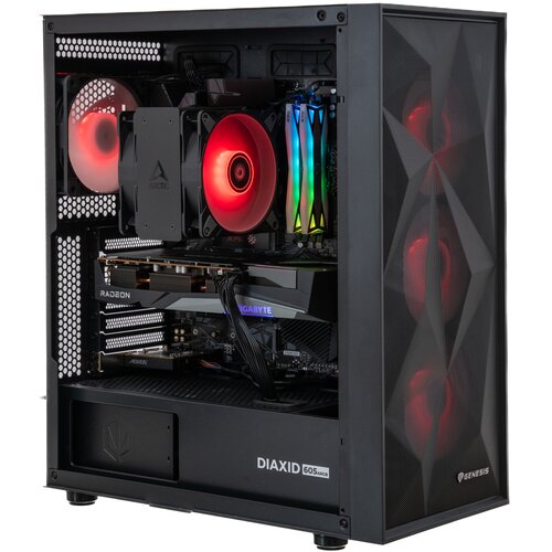 Komputer MAD DOG DIAXID605-A10DR16 R5-5500 16GB RAM 1TB SSD Radeon RX7600 Wi-Fi