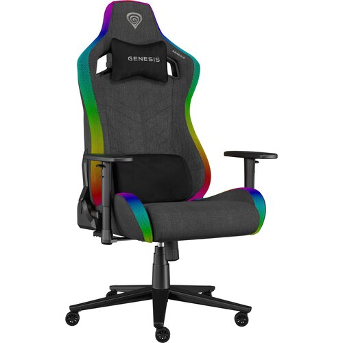 Fotel GENESIS Trit 660 RGB Szary