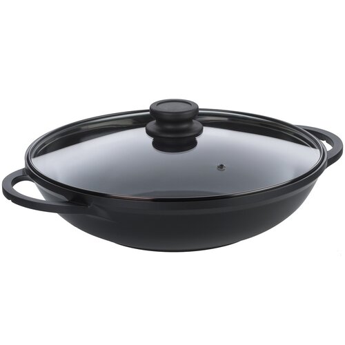 Patelnia wok KELA KE-15174 Atura 32 cm Czarny