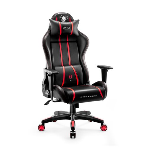 Fotel DIABLO CHAIRS X-One 2.0 Small Czarno-czerwony