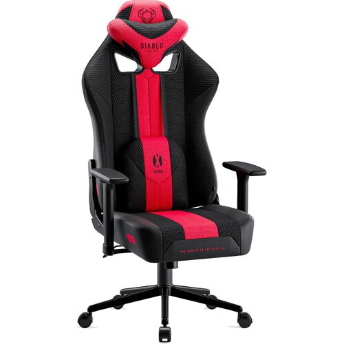 Fotel DIABLO CHAIRS X-Player 2.0 (S) Karmazynowo-antracytowy