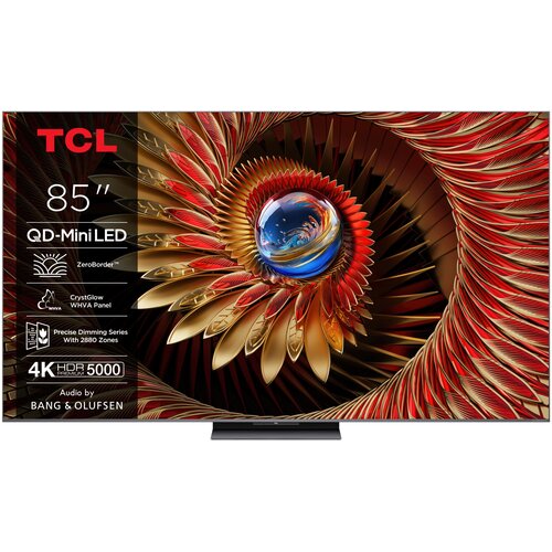 Telewizor TCL 85C8K 85" QD-Mini LED 4K 144 Hz Google TV Dolby Atmos Dolby Vision HDMI 2.1