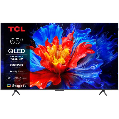Telewizor TCL 65P89K 65" QLED 4K 120Hz Google TV Dolby Atmos Dolby Vision HDMI 2.1