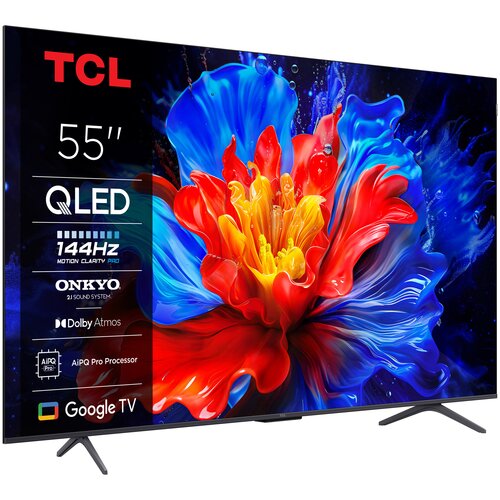 Telewizor TCL 55P89K 55" QLED 4K 120Hz Google TV Dolby Atmos Dolby Vision HDMI 2.1