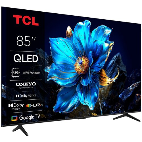 Telewizor TCL 85P79K 85" QLED 4K Google TV Dolby Atmos Dolby Vision HDMI 2.1