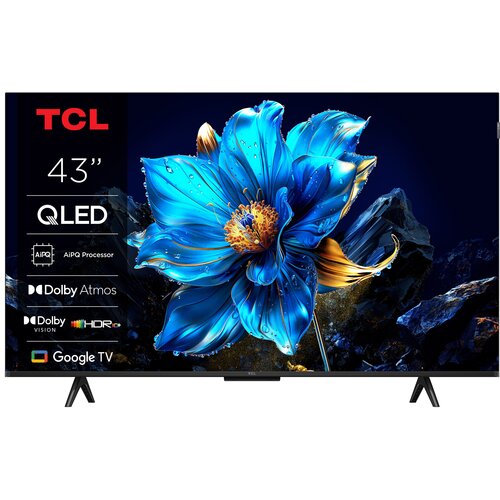 Telewizor TCL 43P79K 43" QLED 4K Google TV Dolby Atmos Dolby Vision HDMI 2.1