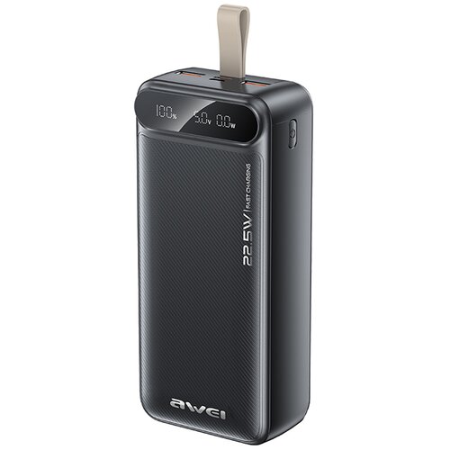 Powerbank AWEI PA-12 30000 mAh 22.5W Czarny