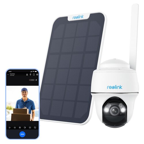Kamera REOLINK Go Series G430 Zewnętrzna, 4G LTE, USB-C, P2P + Panel Solarny