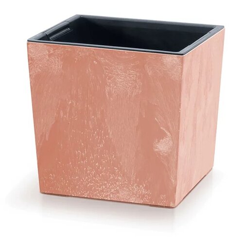 Donica PROSPERPLAST Urbi Square Low Beton Effect Terakota