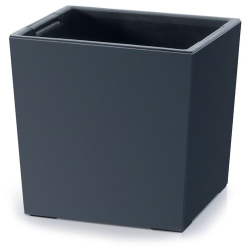 Donica PROSPERPLAST Urbi Square Low (29.5 x 29.5 x 29 cm) Antracytowy