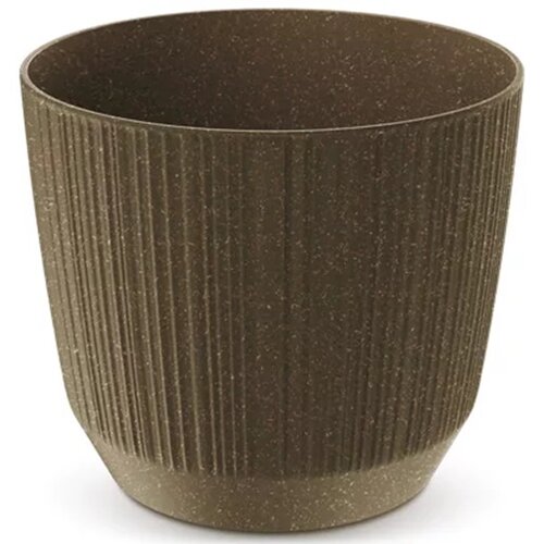 Doniczka PROSPERPLAST Ryfo Wood DRF200W Kawa ECO
