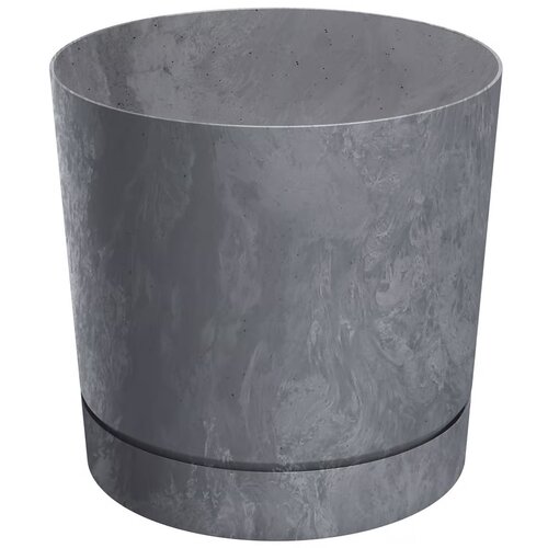 Donica PROSPERPLAST Tubo P Beton Effect (17.8 x 17.5 cm) Ciemnoszary