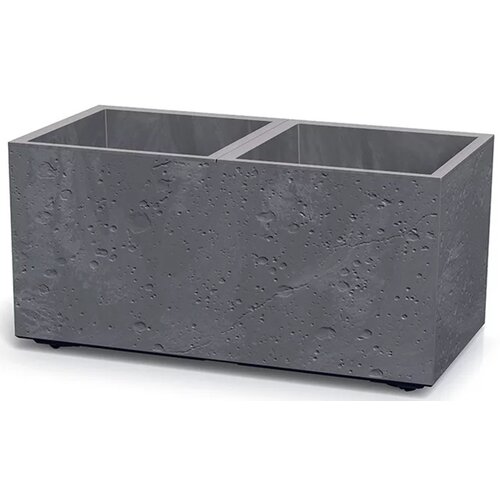 Donica PROSPERPLAST Sierra Square Beton Effect DSI800E Marengo