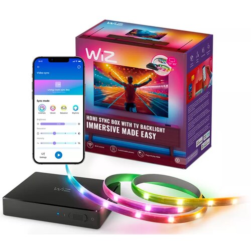 Taśma LED WIZ Sync Box do TV 75 - 85 3.4 m Wi-Fi