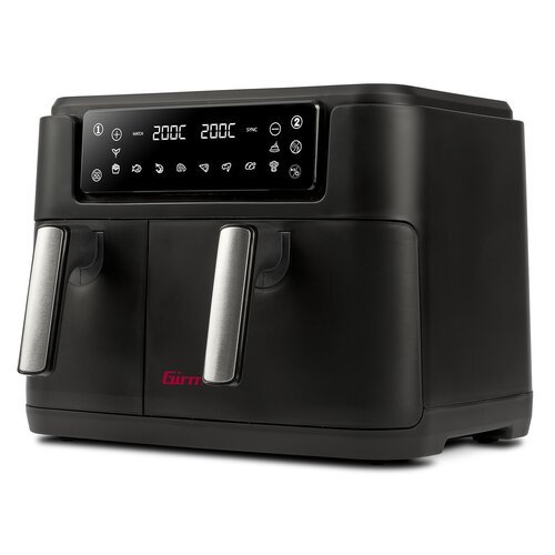 Air Fryer Frytkownica beztłuszczowa GIRMI FG26 Czarny, 9L, z okienkiem do obserwacji postępów gotowania