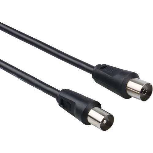 Kabel antenowy gniazdo - wtyk TECHNISAT 1.5 m Czarny