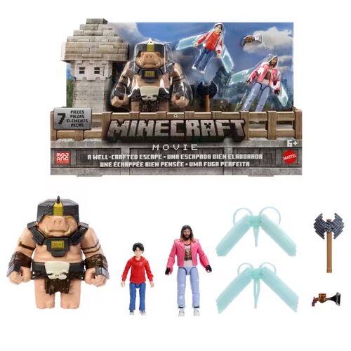 Zestaw figurek MINECRAFT A Well-Crafted Escape JFR69