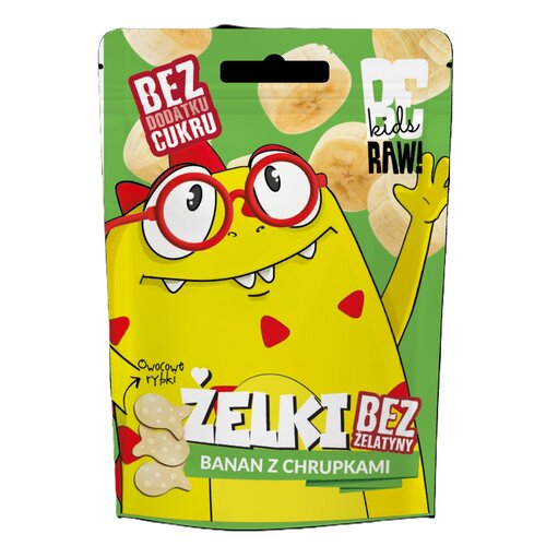 Żelki BERAW Banan z chrupkami (35 g)