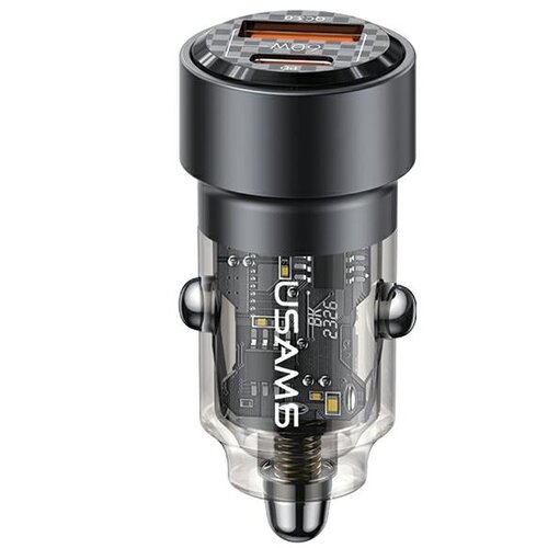 Ładowarka samochodowa USAMS C39 60W Fast Charge Czarny