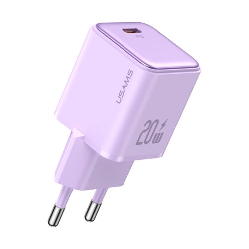 Ładowarka sieciowa USAMS US-CC183 20W Purpurowy
