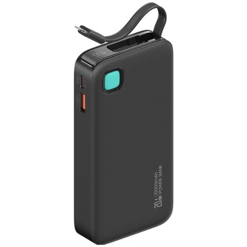 Powerbank USAMS XY Series CD225 10000 mAh 20W Czarny