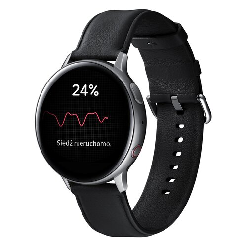 Smartwatch SAMSUNG Galaxy Watch Active 2 SM-R825N 44mm LTE Stal Nierdzewna Srebrny