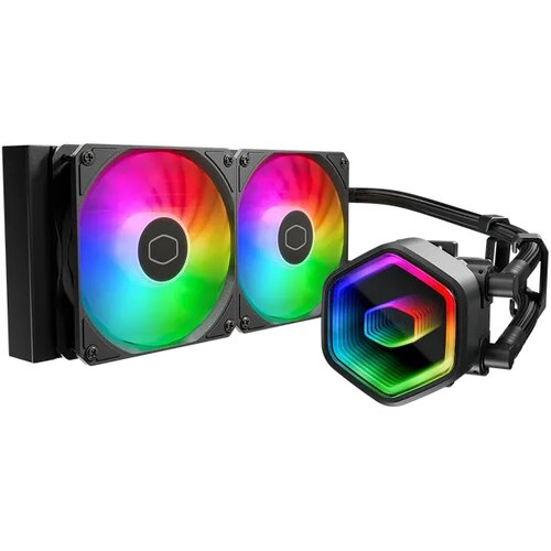 Chłodzenie wodne COOLER MASTER MasterLiquid 240 Core II ARGB Czarny