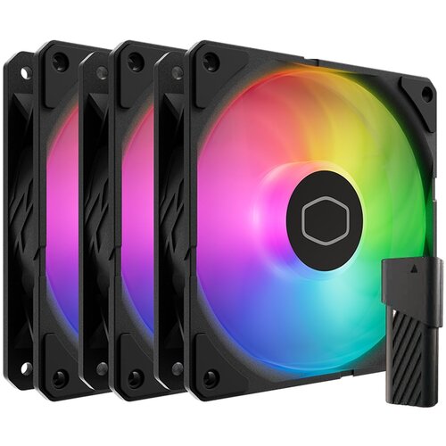 Wentylator COOLER MASTER SickleFlow Edge 120 ARGB (3 sztuki) + Kontroler