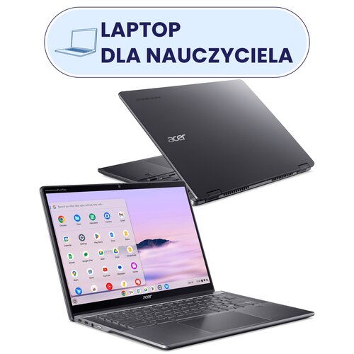 Laptop ACER Chromebook Plus Spin 514 CPE594-1N-TCO 14" IPS i5-1334U 16GB RAM 256GB SSD Chrome OS